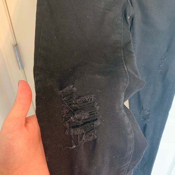 Articles of Society Black Distressed Jeans, 25 - Picture 7 of 9
